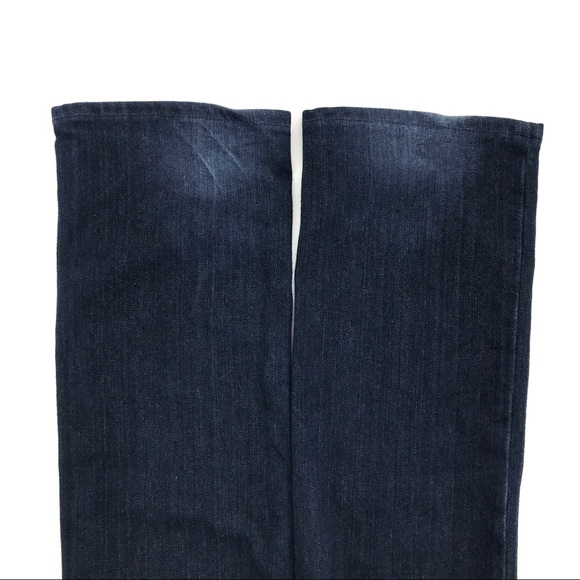 AG Adriano Goldschmied Dark Wash The Ballad Slim Boot Cut Denim Jeans - Picture 3 of 9